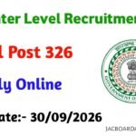 JSSC Inter Level Recruitment 2026 | Apply Online